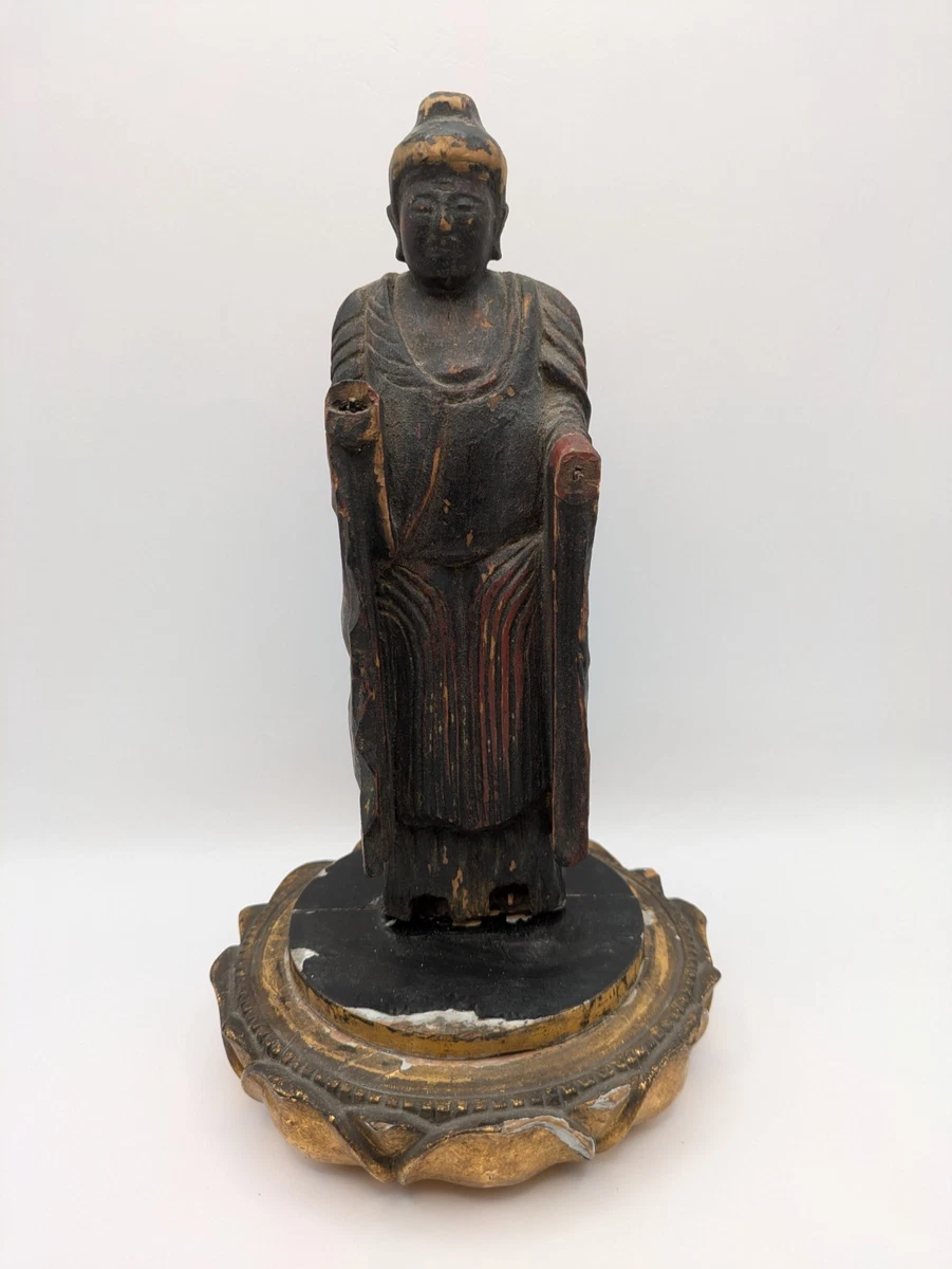 Wooden Pre - 1800 Antique Japanese Statues for sale | eBay