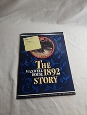Maxwell House The 1892 Story Promotional Master Copy Vintage Advertising #IMG