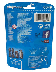 Playmobil City Life Zoo Animals Penguin Family Pack 6 Pieces 6649 Brand New