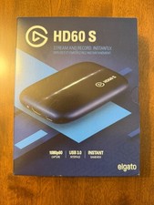 Elgato HD60 S High Definition 1080p@60fps Game Capture Card Recorder (Black)