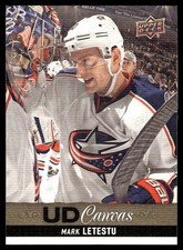 2013-14 Upper Deck UD Canvas Mark Letestu Columbus Blue Jackets #C44