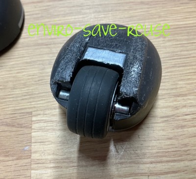 1 X Dynamic Drive Roller Castor Wheel, Miele Vacuum Cleaner Part = CX1 Blizzard