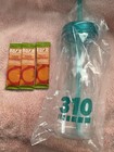 310 Nutrition BPA Carafe Cup w/Straw &3 Single ROAR Wellness Hydration — photo 1
