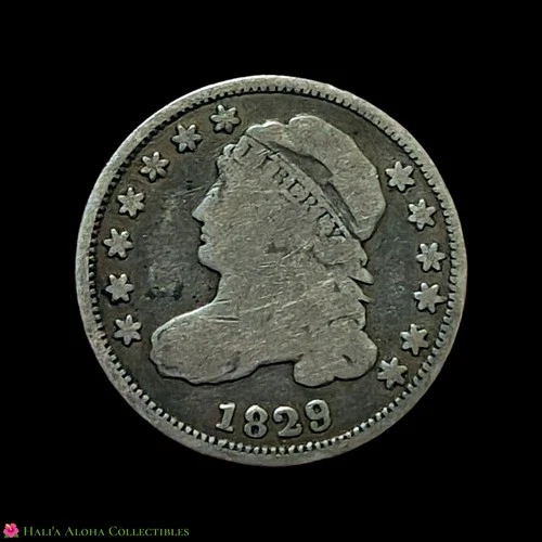 1829-P Capped Bust Dime — photo from another recent sale