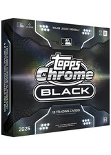 2026 Topps Chrome Black Baseball Hobby Box CONFIRMED PRESALE