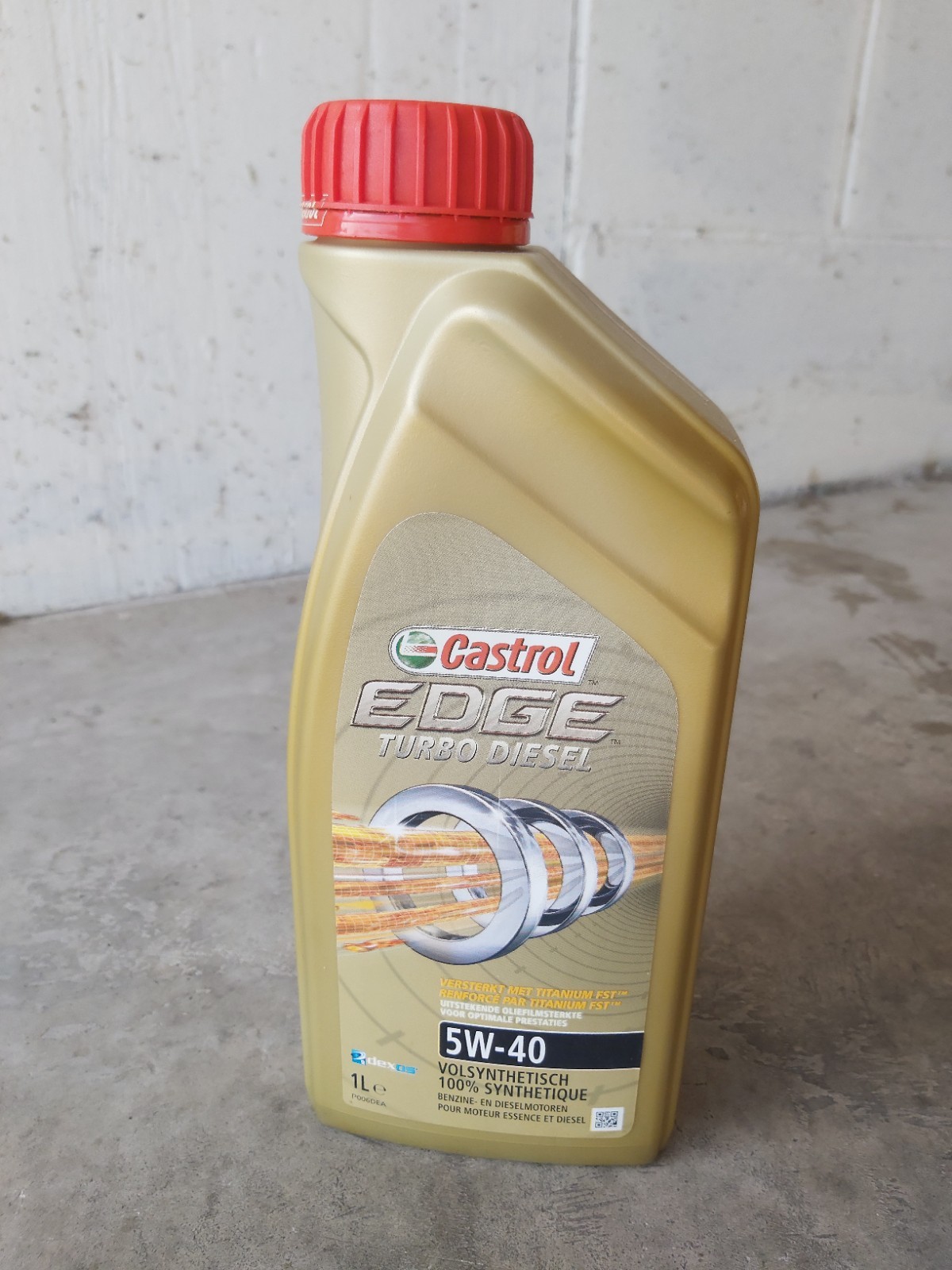 Olio motore Castrol Edge turbo diesel 5w40