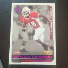 Raynoch Thompson ROOKIE/325 #7 Draft Picks Purple Rookie /325