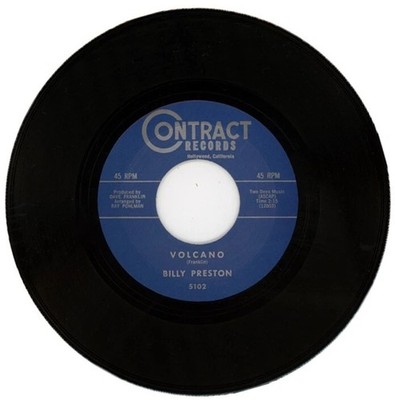 45Re BILLY PRESTON ''Volcano / Young Heartaches'' Torrid And  Atmospheric Burner 