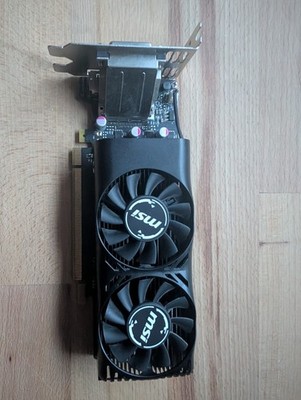 MSI NVIDIA GeForce GTX 1050 TI LP Low Profile 4GB GDDR5 Grafikkarte