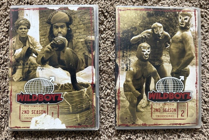 Wildboyz The Complete 2nd Season Uncensored DVD 2-Disc Set MTV Jackass OOP