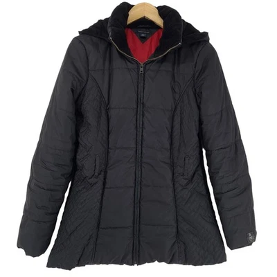 Tommy Hilfiger Vintage Lässig Jacke Damen Steppmantel Ow9 Größe M - Bild 1 von 4