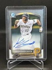 2025 KONNOR GRIFFIN Bowman Chrome On Card Auto #CPA-KG Pirates Prospect RC
