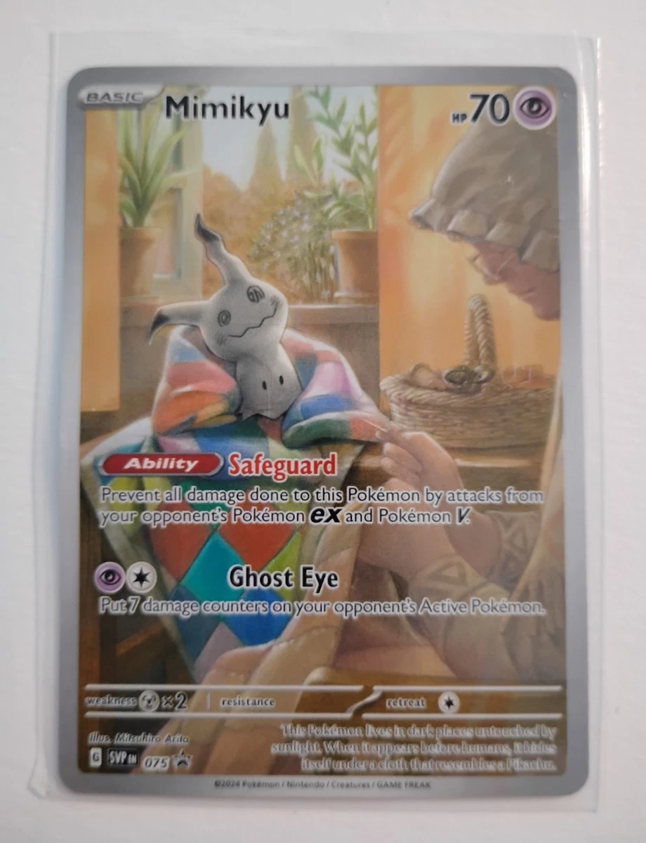 Mimikyu 075 Sv: Scarlet & Violet Promo Cards for sale | eBay