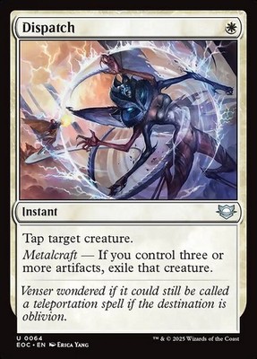 Dispatch 64 U Commander: Edge of Eternities Magic: The Gathering NM/M