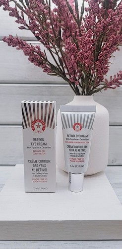 First Aid Beauty Retinol Eye Cream - Squalane + Ceramides - Full Size .5oz/15ml - Picture 1 of 5