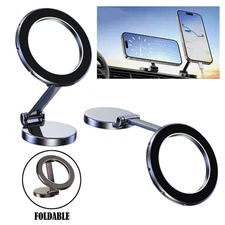 360° Adjustable Magnetic Car Phone Holder Mount Stand for Cell Phone iPhone GPS