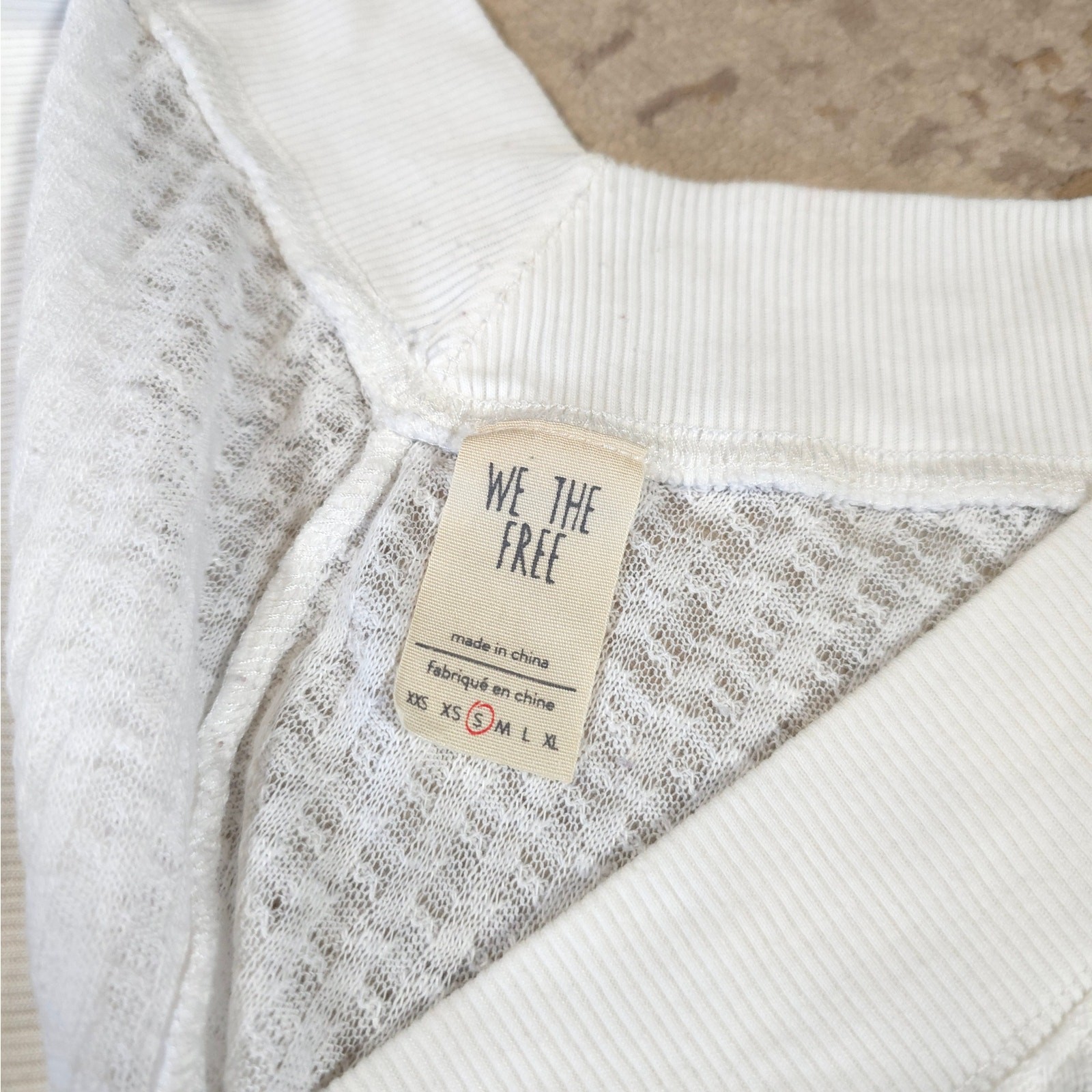 We The Free Oversized Basic Classic Ribed Thermal… - image 3