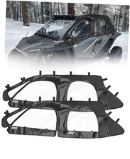  Soft Upper Door, Soft Cab Enclosure Windproof Soft Upper Windows Compatible 