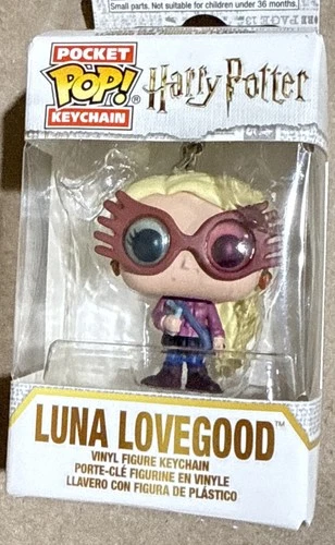 Harry Potter Funko Pop Keychain Multicolor Snape Boggart Luna Lovegood