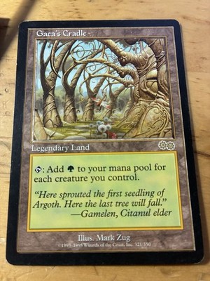 Mtg Gaea's Cradle Urza's Saga reserve list | eBay