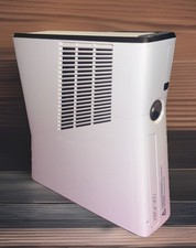 Microsoft Xbox 360 S Console 1439 Only White Tested & Working - No HDD, No Cords