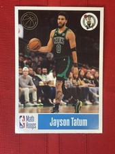 2023 NBA Math Hoops Panini Game Card 5x7 - Jayson Tatum Boston Celtics