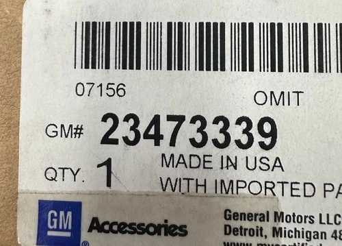 New Genuine GM Keyless Entry Keypad 23473339 Buick Cadillac GMC Chevrolet - product listing photo