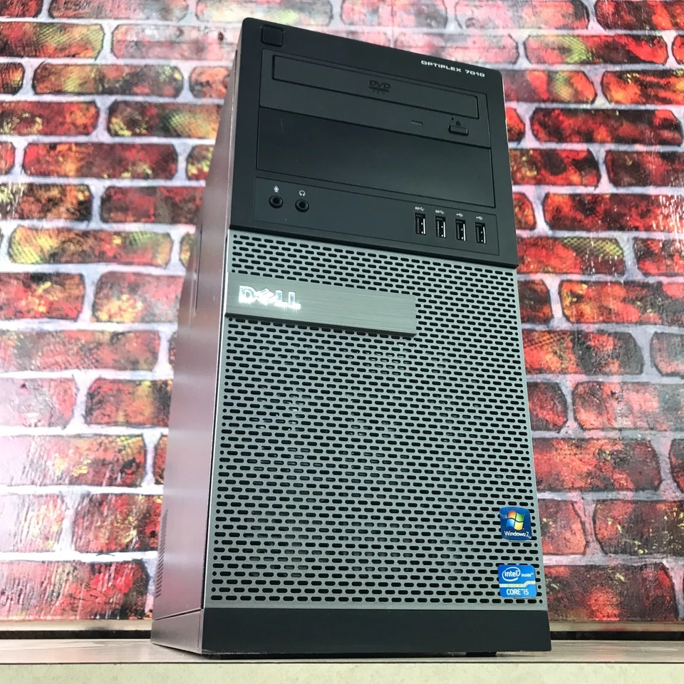 Dell OptiPlex 7010 MT Desktop PC i5-3570 8GB RAM 512GB SSD (Windows 7 Pro) - Image 2 of 4