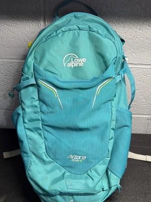 Lowe Alpine AirZone Active 18 Backpack Hiking Daypack Rain Cover Teal
