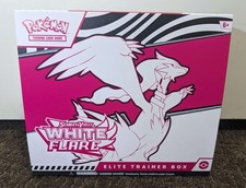 Empty Pokémon White Flare Elite Trainer Box w/ Accessories & Tornadus Card
