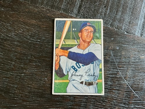 Johnny Pesky #45 1952 Bowman card