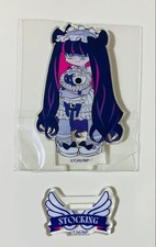 PANTY  STOCKING Acrylic Stand STOCKING FamilyMart Japan NEW