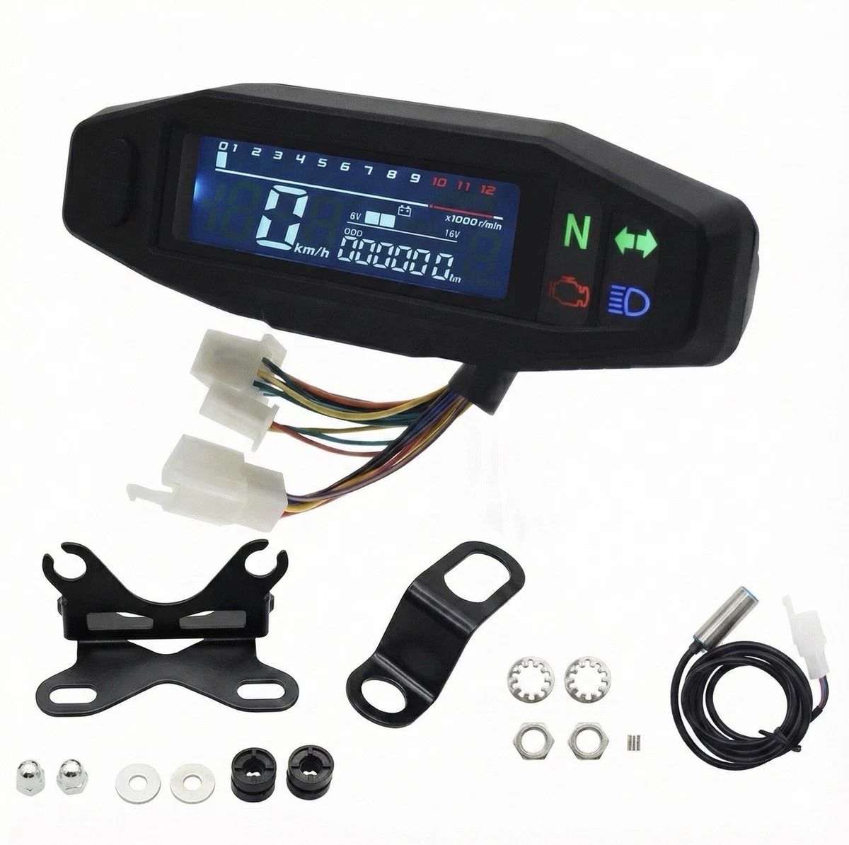 Compteur Numérique LCD Pour Moto KSR TR 125 SM - Neuf Dans Son Emballage