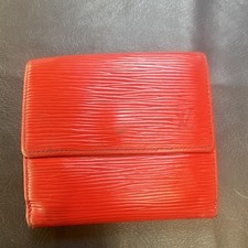 Womens Red Solid LV Folding Wallet, Ladies Fo...