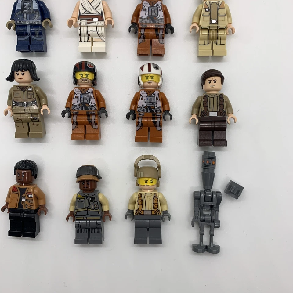 Lego Star Wars Minifigure Resistance Troopers Lot Poe Dameron Antoc Army Builder - Image 3 of 3
