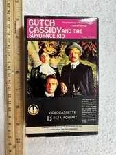 Butch Cassidy And The Sundance Kid Betamax 1980 Robert Redford Paul Newman