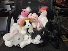 Webkinz Lot Of 7 Stuffed Animals *no Codes Attached*