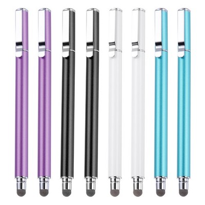 8pcs Stylus Pens for Touch Screen for Phone Tablet Black Blue Purple White