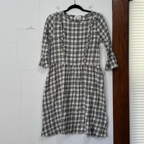 Hailey & Co Cottagecore Gingham Plaid Dress Small