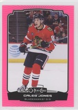 2022-23 O-Pee-Chee Neon Pink 23/75 Caleb Jones #458 1r5