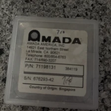 Amada Laser Part # 71198131