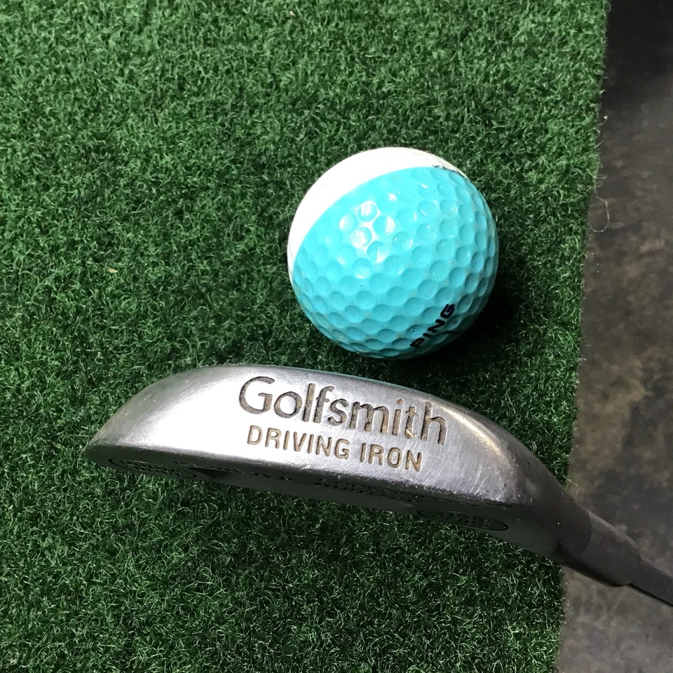 Driving Iron Golfsmith Iron Wood Dynamic Gold R300U Shaft 41" RH New Grip - Image 2 of 4