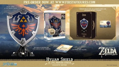 First 4 Figures Zelda Breath of the Wild Hylian Shield Exclusive Edition PVC