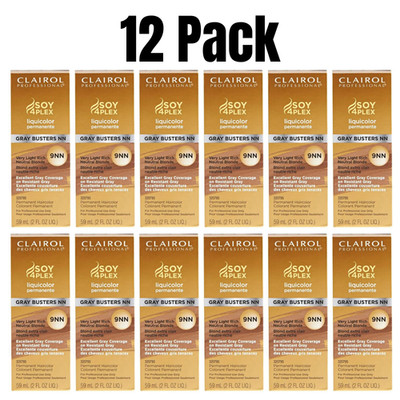Clairol SOY4PLEX Liquicolor 9NN Very Light Rich Neutral Blonde Bulk Lot 12pk 2oz