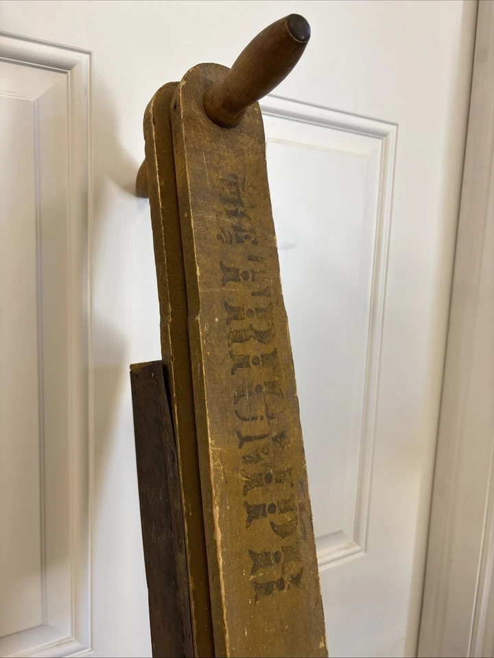 Antique Triumph Wood Corn Seed Planter Seeder Farm James Fort Atkinson Wisconsin - Image 2 of 4