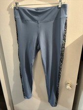Reebok Leggings Training modern safari XL-Blue Slate