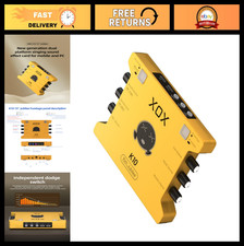 Live Sound Card for Gaming, Recording Podcasting - Audio Interface with Blueto