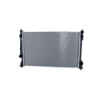 KüHler MotorküHlung KüHlrippen GelöTet 702 - 437 Mm Alu NRF FüR U.A. Toyota RAV