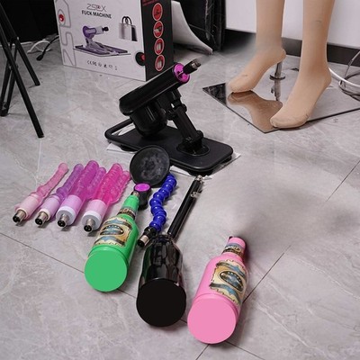 3XLR Sexmaschine für Männer Automatischer mit Anal Dildo Zubehör Set  Sexspielzeu