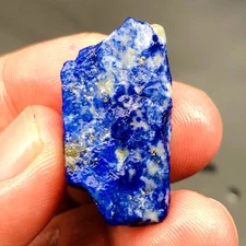 Natural A+ Lapis Lazuli Rough Madani Stone With Pyrite – 14g (L696) 1